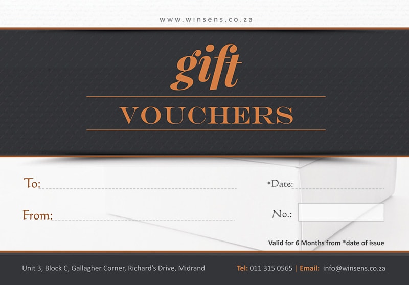 Gift Vouchers Available from Winsen's Canvases